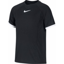 Футболка детская Nike Court Dri-FIT (Black) для большого тенниса
